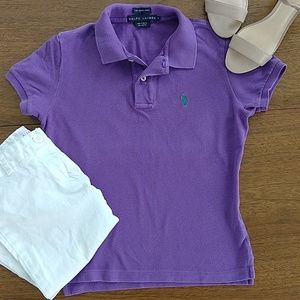 The Skinny Polo by Ralph Lauren - Purple